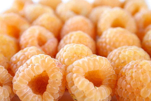 Fresh White raspberries — Stock Photo, Image