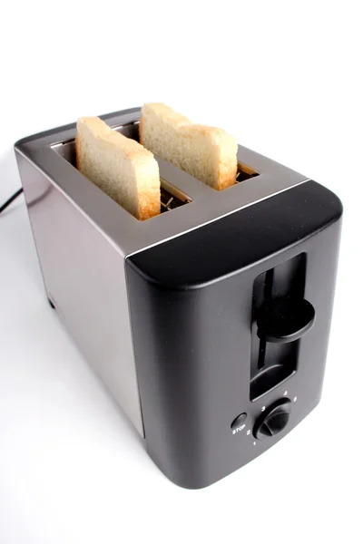 Vintage grey toaster — Stock Photo, Image