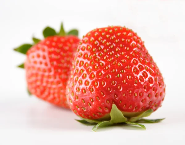 Frische reife Erdbeeren — Stockfoto