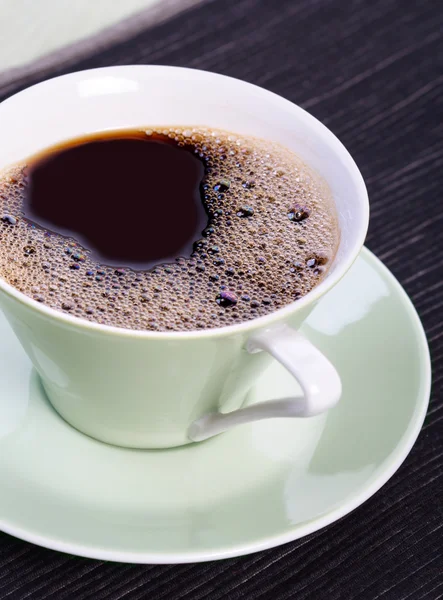 Weiße Tasse Kaffee — Stockfoto