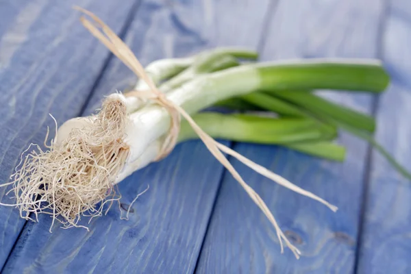 Fresh raw leeks — Stock Photo, Image