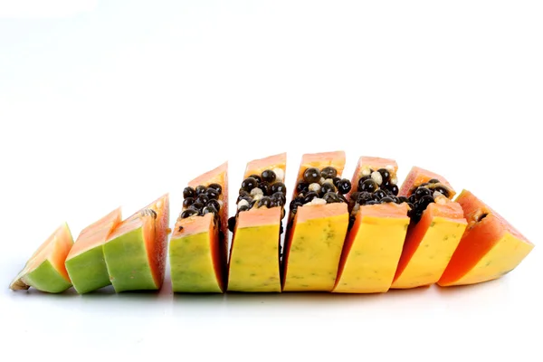 Sabrosa fruta de papaya — Foto de Stock