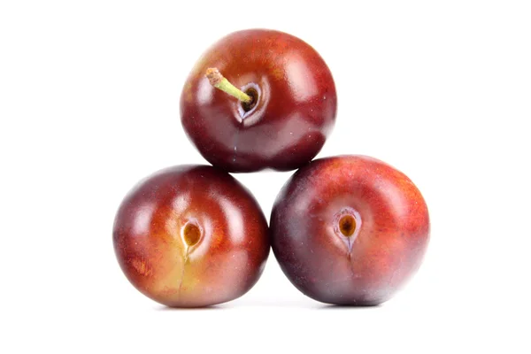 Ripe sweet plums — Stock Photo, Image