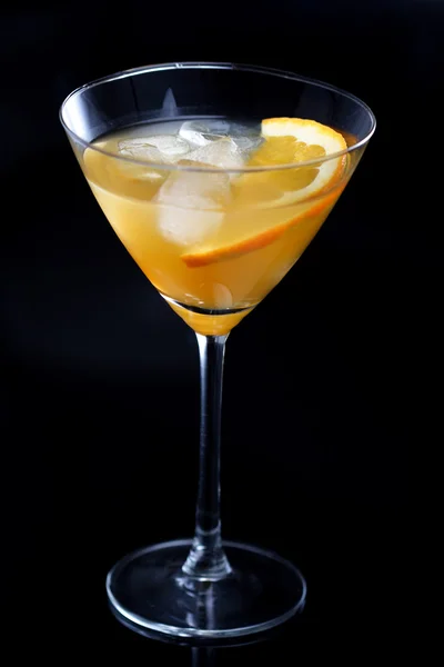 Beverage in martini glass — Stock Photo, Image