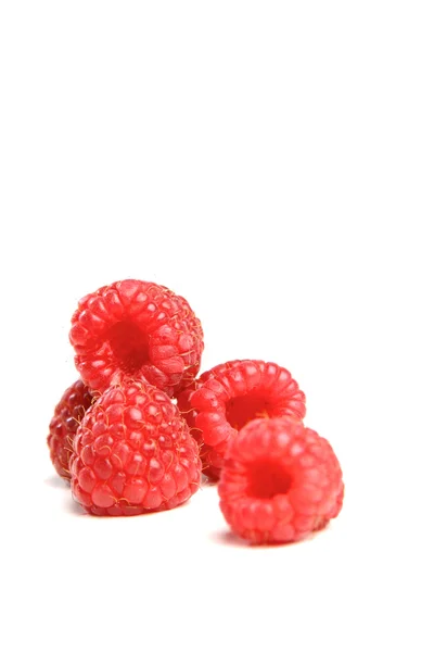 Fresh Red  raspberries — Stock Photo, Image