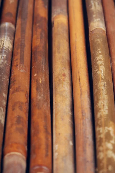 Brązowy mat drewnianych — Zdjęcie stockowe