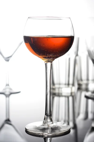 Verre de vin rouge — Photo