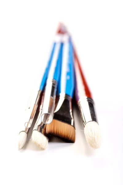 Colorful Paint brushes — Stock Photo, Image