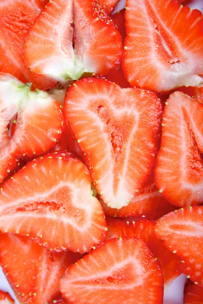甜美成熟的草莓 — 图库照片