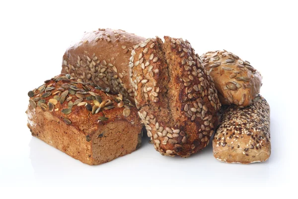 Mix of fresh breads — Stock Photo, Image