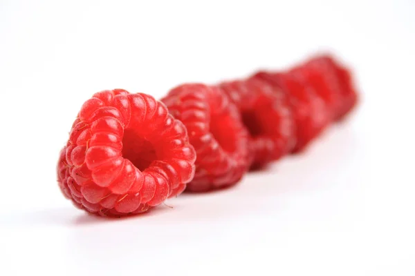 Fresh Red raspberries — Stock Photo, Image