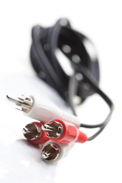 Audio and video cables — Stock Photo, Image