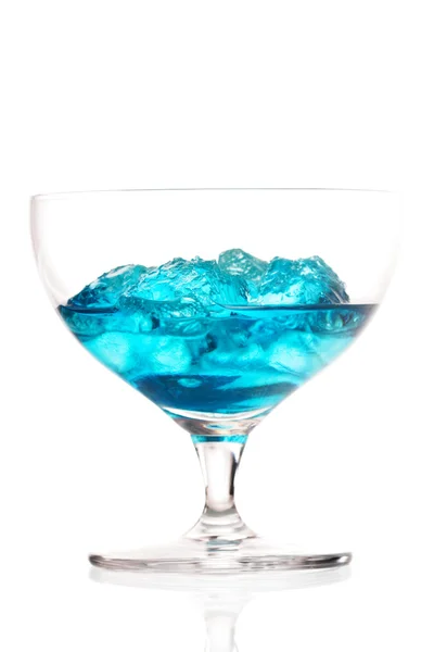 Blauer Cracao-Drink — Stockfoto