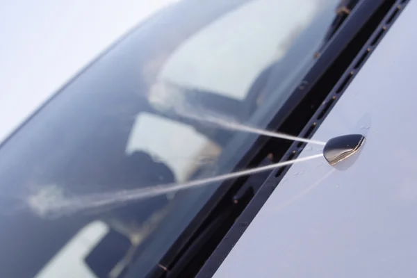 Car windscreen sprinkler — Stock Photo, Image