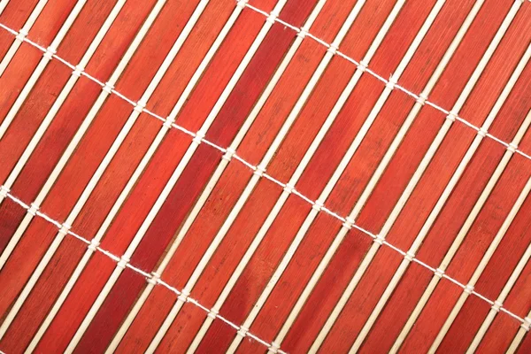 Red  Wooden Mat — Stock Photo, Image