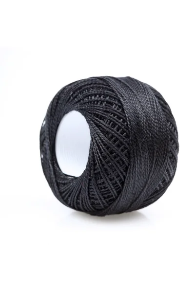 Boule de ficelle noire — Photo