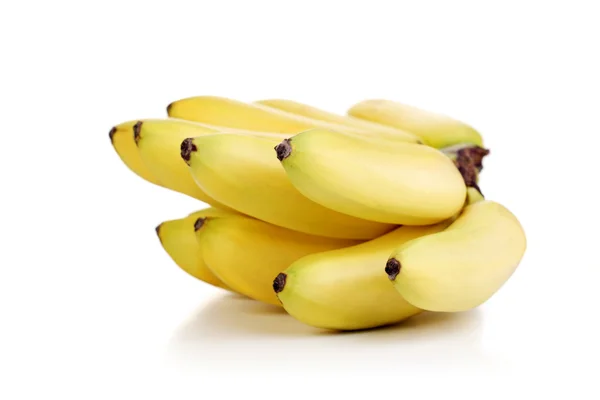 Kilka bananów, szczelnie-do góry — Zdjęcie stockowe