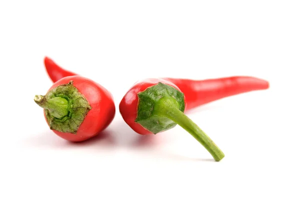 Rode chilipepers — Stockfoto