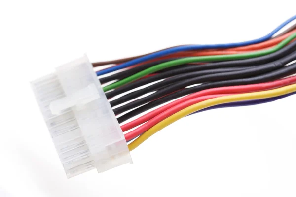 Colorful Computer cables — Stock Photo, Image