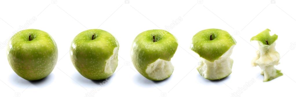 fresh green Apples