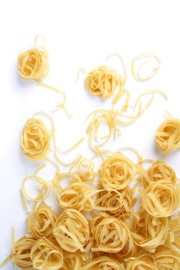 İtalyan tagliatelle makarnası.