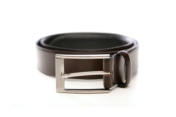 Leather Brown  belt — Stock Photo, Image