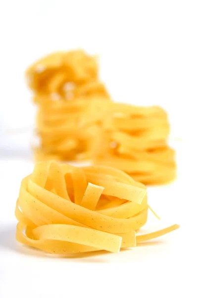 Makaron włoski tagliatelle — Zdjęcie stockowe