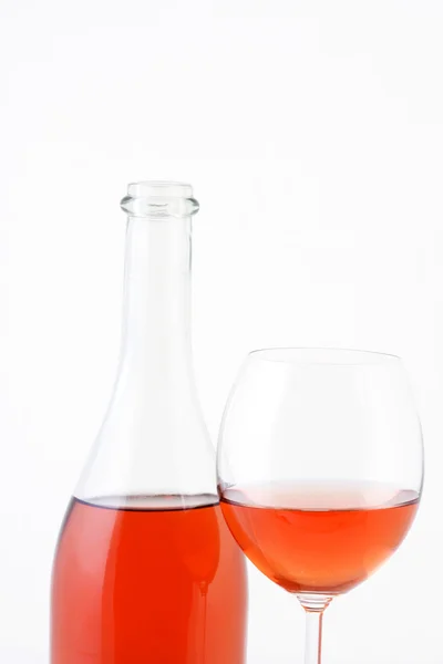 Saboroso vinho rosa — Fotografia de Stock