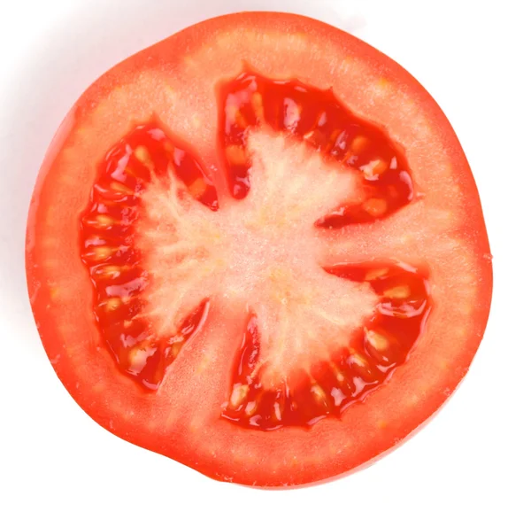 Frisch geschnittene Tomaten — Stockfoto