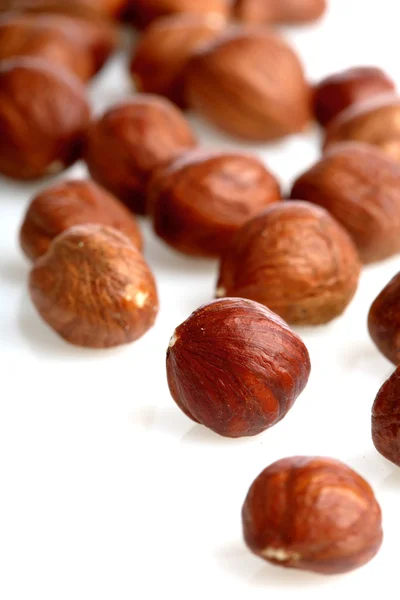 Tasty brown Huzelnuts — Stock Photo, Image
