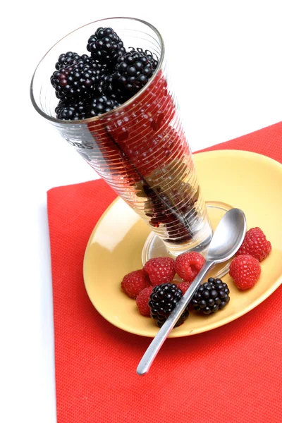 Tasty berry dessert — Stock Photo, Image