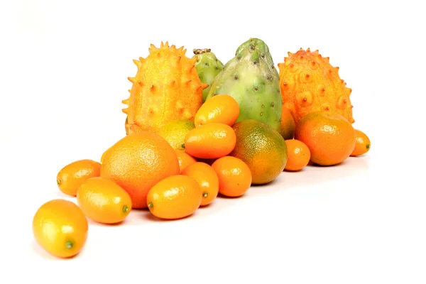 エキゾチックなフルーツの組成 — ストック写真