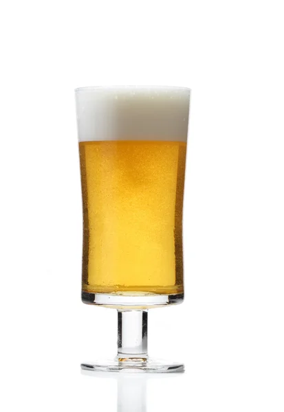 Pint of light beer — Stock Photo, Image