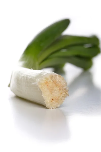 Fresh ripe  leek — Stock Photo, Image