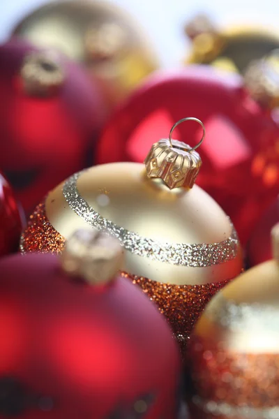 Hermosas bolas de Navidad — Foto de Stock