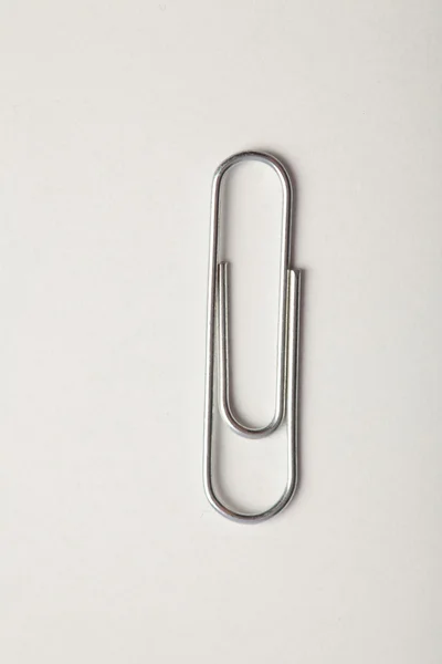 One metal Clip — Stock Photo, Image