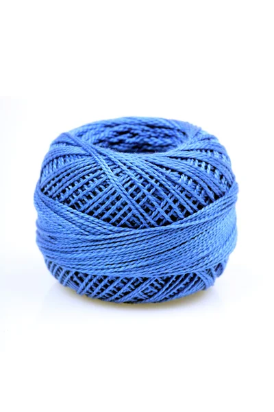 Blue Ball of string — Stock Photo, Image