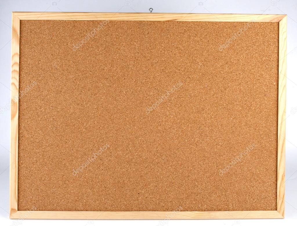 empty Cork board
