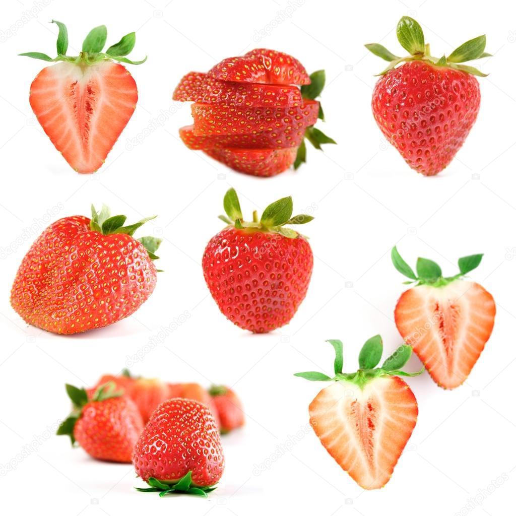 Fresh ripe strawberries