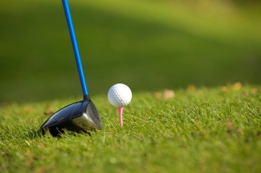 golf sahasında golf club