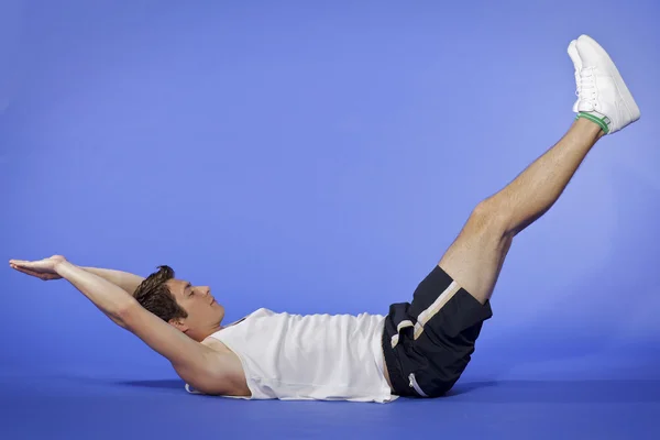 Young Man Excercising — Stock Photo, Image