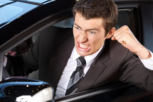 Hombre apretando su puño —  Fotos de Stock