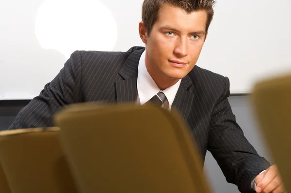 Young  businessman working — Stock Photo, Image