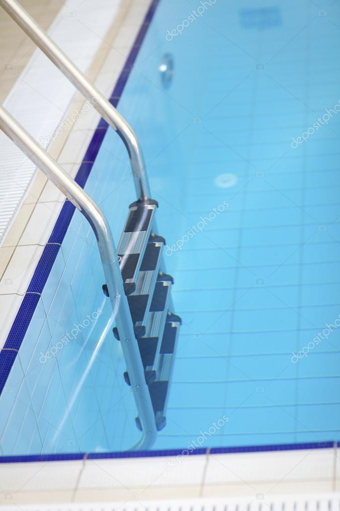 Railing in swimming pool