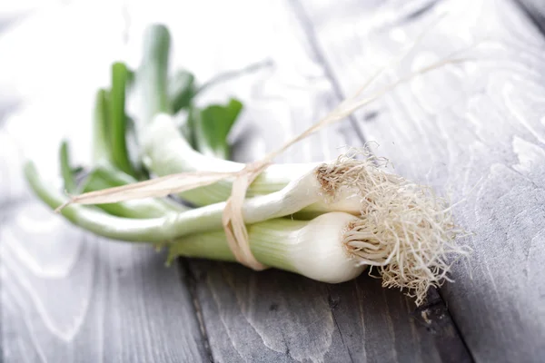 Frischer roher Lauch — Stockfoto