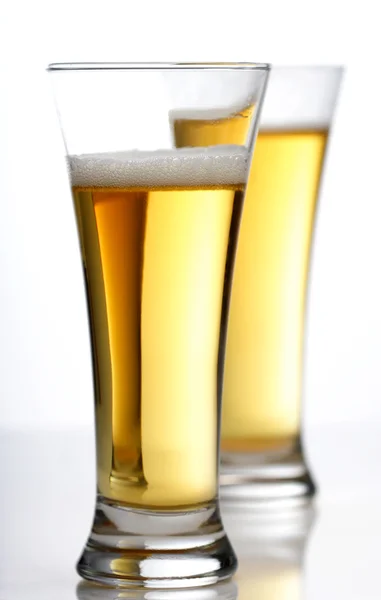 Two Pints of beer — Stock Photo, Image