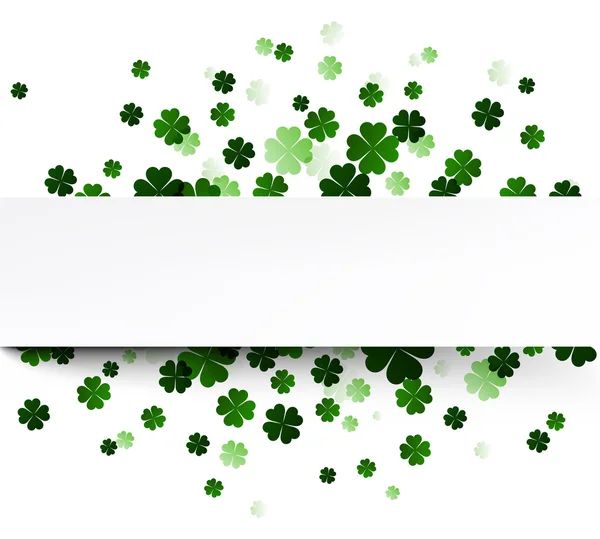 St patricks carte de jour — Image vectorielle