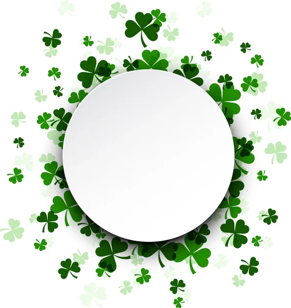 St patricks carte de jour — Image vectorielle