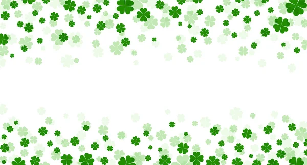Bannière de jour de St Patricks — Image vectorielle