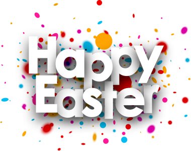 Mutlu Paskalya kağıt arka plan.